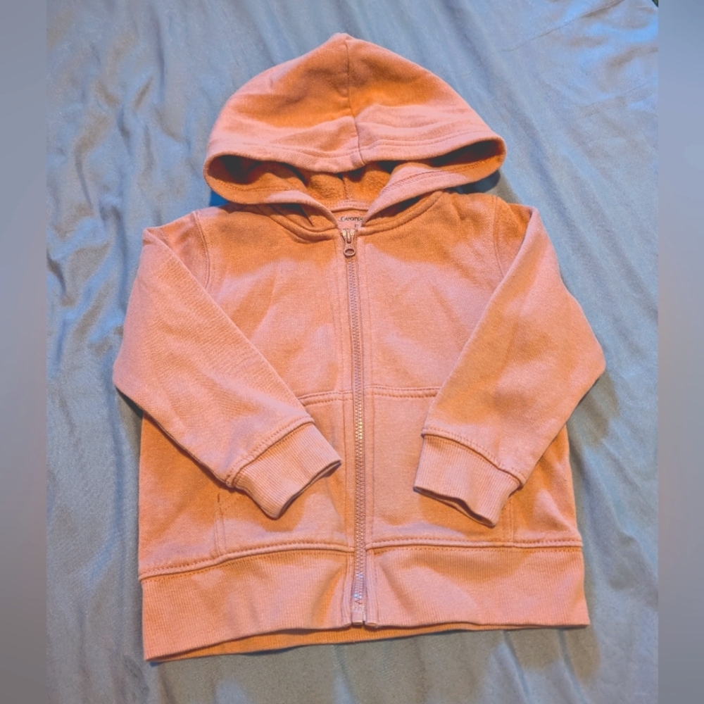 Pink hoodie size 2T